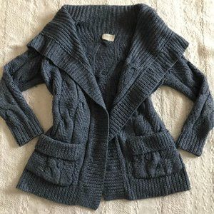 Hush UK Wrap Cardigan size S in Blue